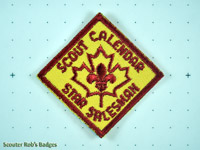 Scout Calendar Star Salesman`